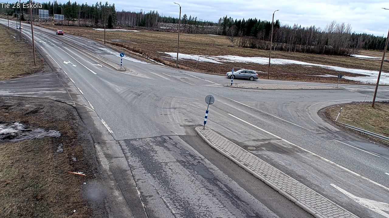 Weather Camera Image Väg 28 Eskola, Kannus, Keski-Pohjanmaa