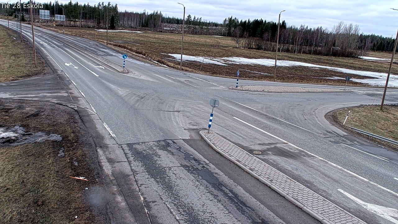 Weather Camera Image Väg 28 Eskola, Kannus, Keski-Pohjanmaa