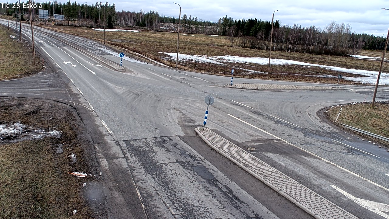 Weather Camera Image Road 28 Eskola, Kannus, Keski-Pohjanmaa