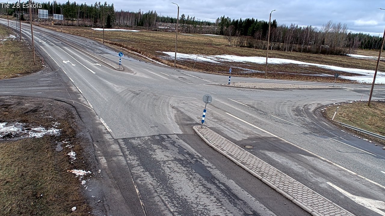 Weather Camera Image Road 28 Eskola, Kannus, Keski-Pohjanmaa