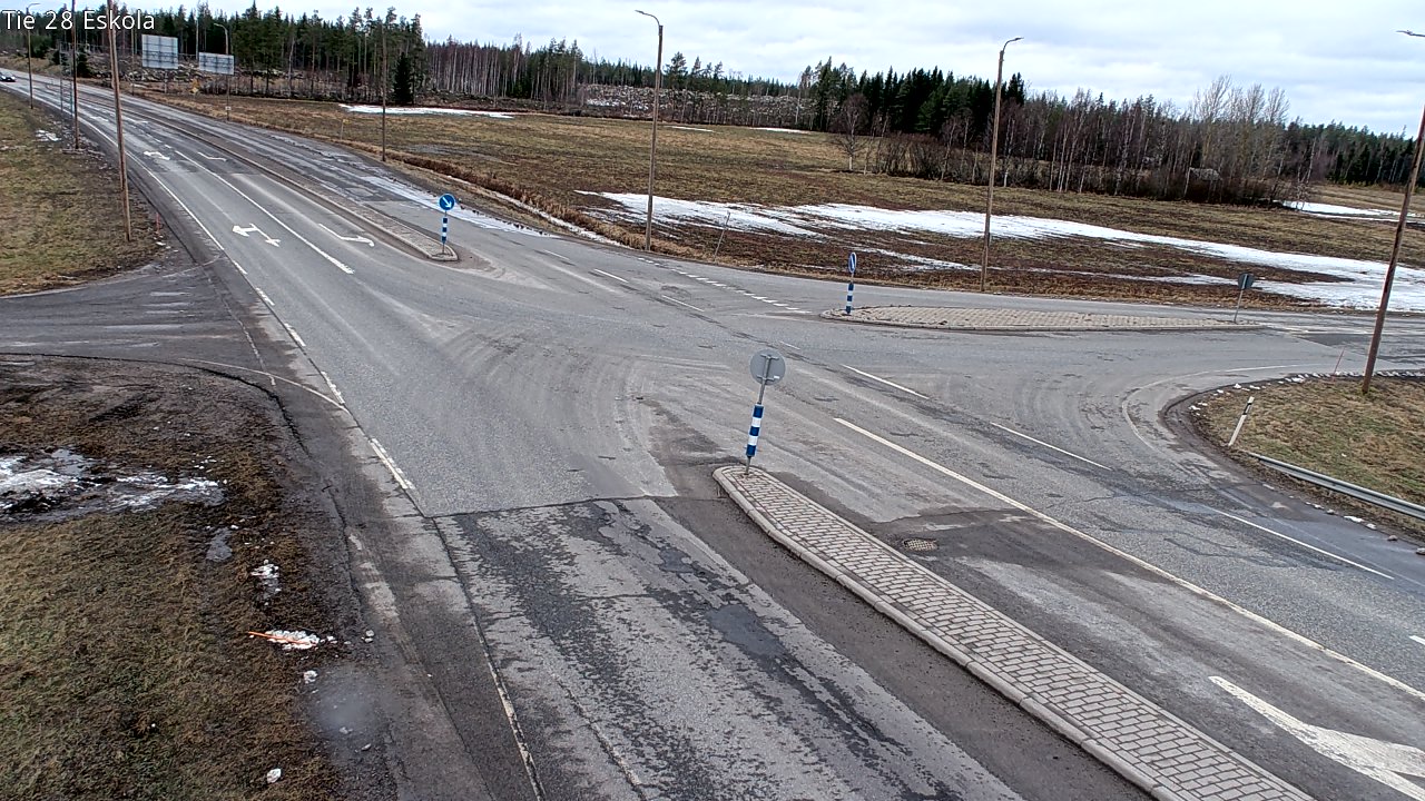 Weather Camera Image Road 28 Eskola, Kannus, Keski-Pohjanmaa