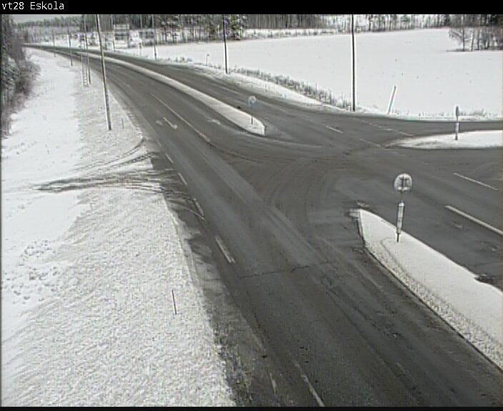 Weather Camera Image Road 28 Eskola, Kannus, Keski-Pohjanmaa