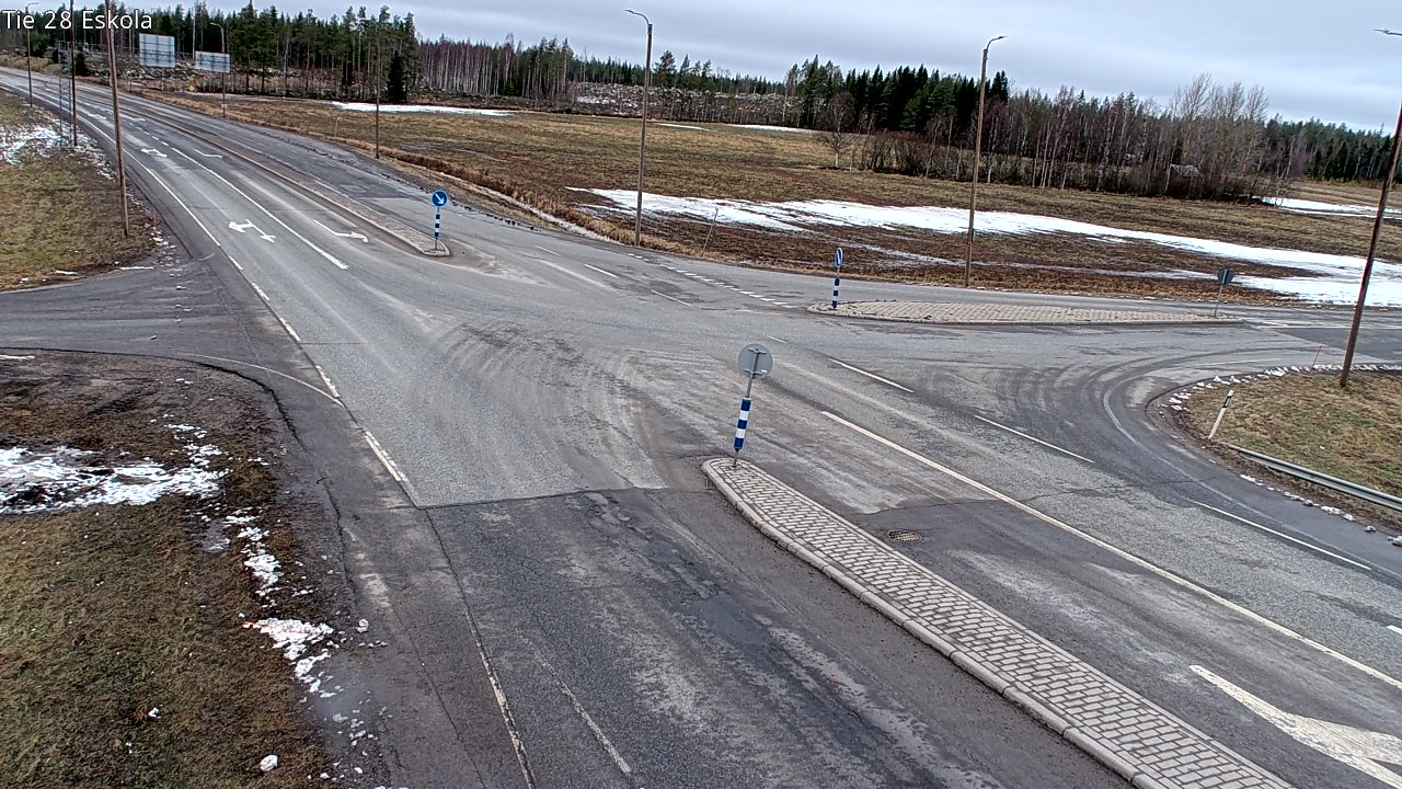Weather Camera Image Road 28 Eskola, Kannus, Keski-Pohjanmaa