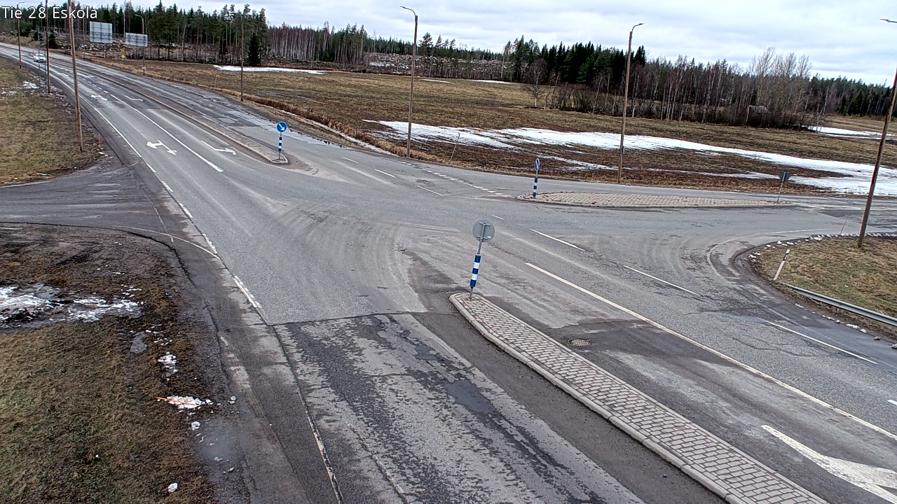 Weather Camera Image Road 28 Eskola, Kannus, Keski-Pohjanmaa