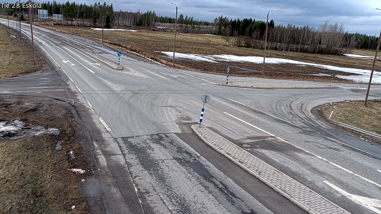 Weather Camera Image Road 28 Eskola, Kannus, Keski-Pohjanmaa