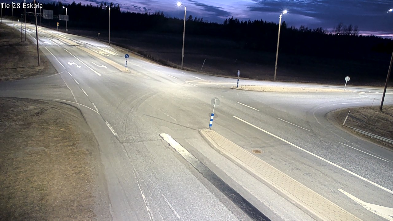 Weather Camera Image Väg 28 Eskola, Kannus, Keski-Pohjanmaa