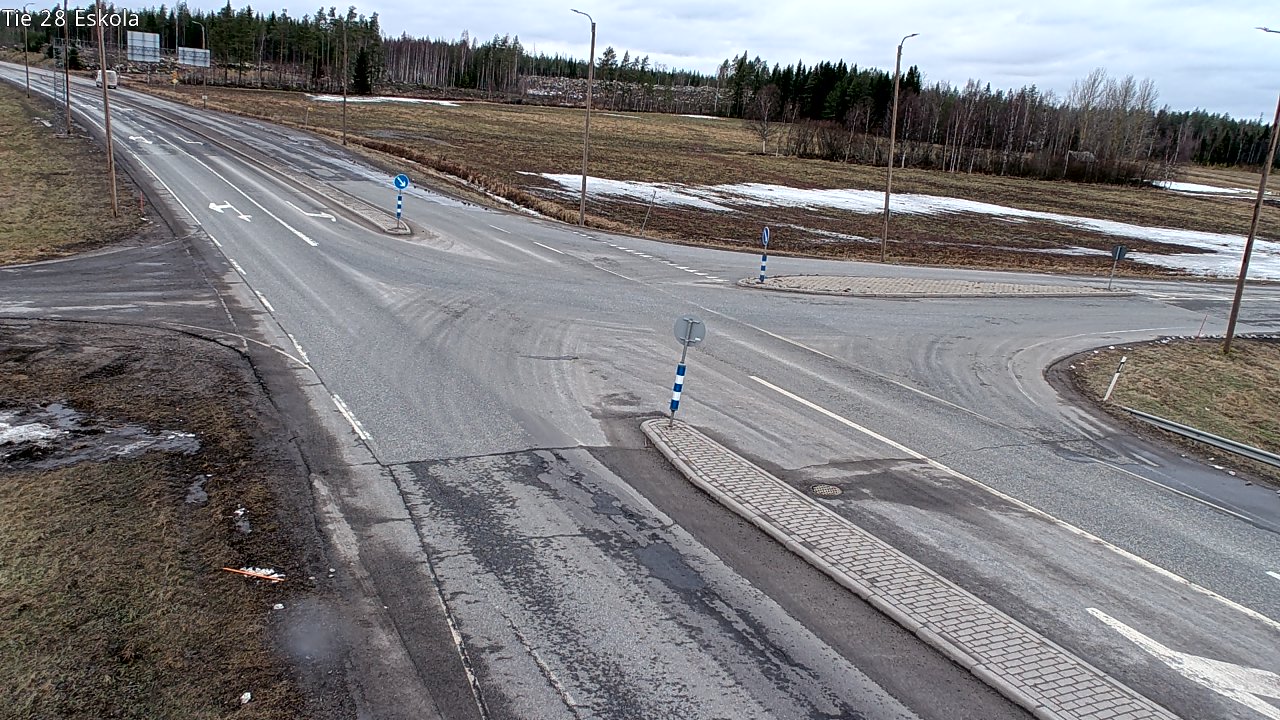 Weather Camera Image Road 28 Eskola, Kannus, Keski-Pohjanmaa