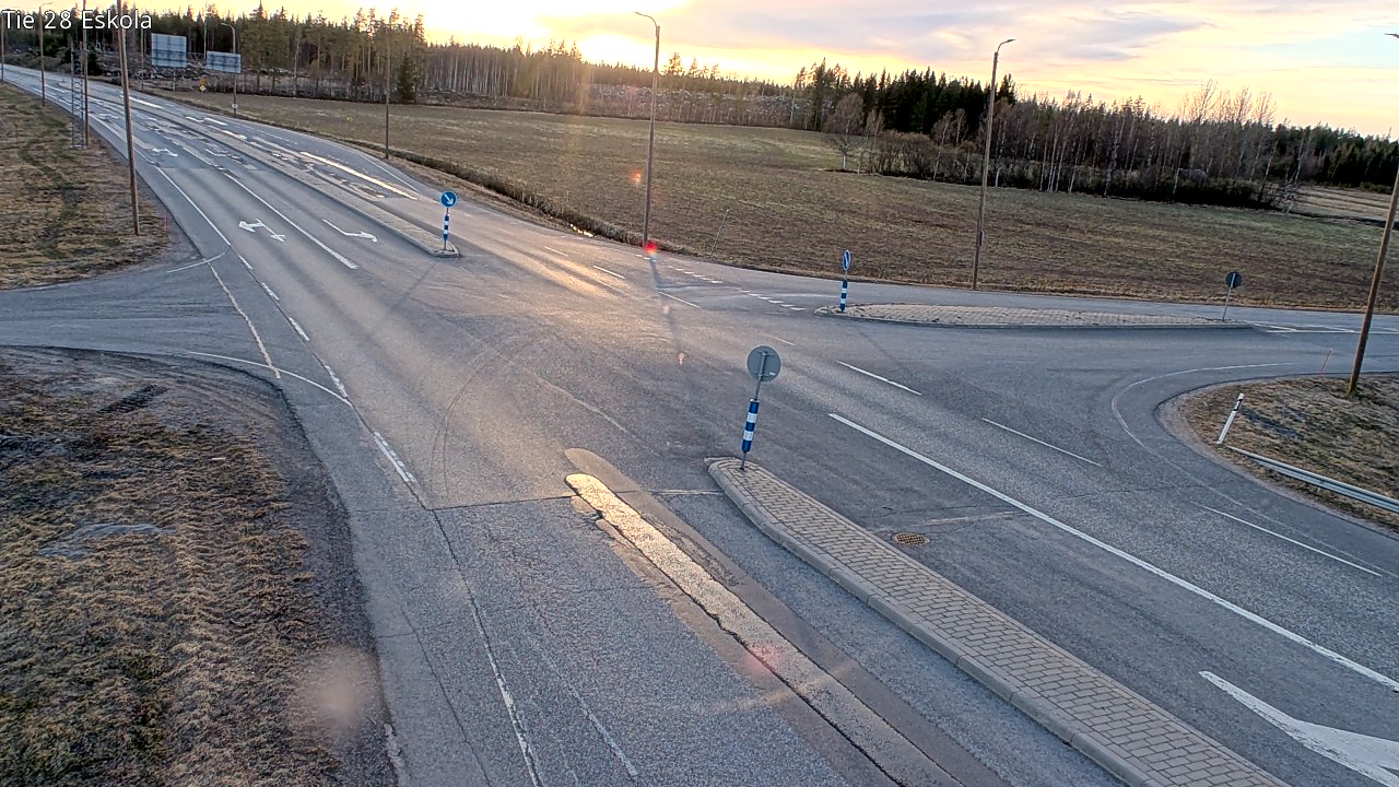 Weather Camera Image Väg 28 Eskola, Kannus, Keski-Pohjanmaa