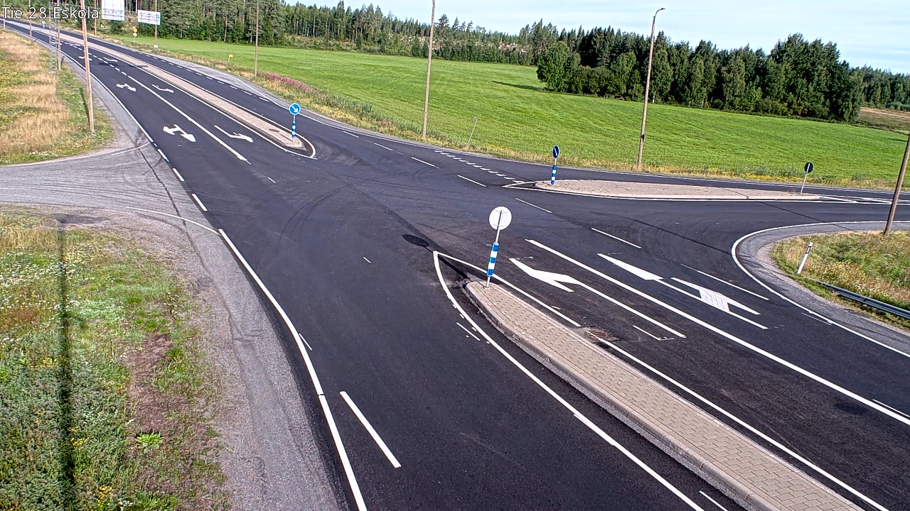 Weather Camera Image Väg 28 Eskola, Kannus, Keski-Pohjanmaa