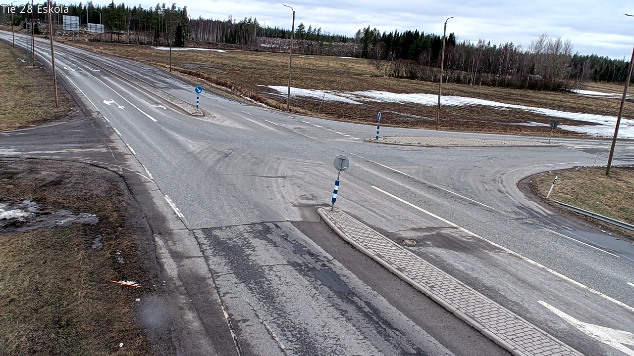 Weather Camera Image Road 28 Eskola, Kannus, Keski-Pohjanmaa