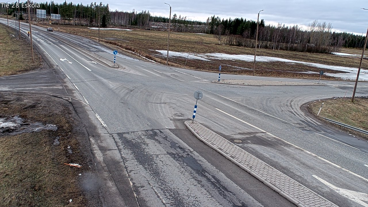 Weather Camera Image Road 28 Eskola, Kannus, Keski-Pohjanmaa