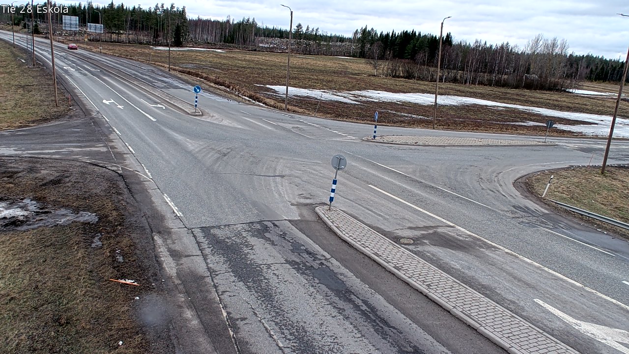 Weather Camera Image Road 28 Eskola, Kannus, Keski-Pohjanmaa
