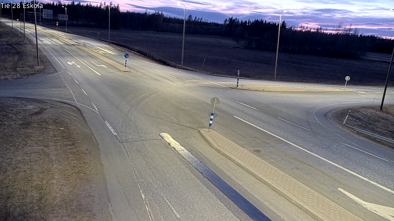 Weather Camera Image Väg 28 Eskola, Kannus, Keski-Pohjanmaa