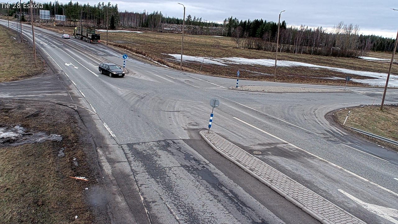 Weather Camera Image Road 28 Eskola, Kannus, Keski-Pohjanmaa