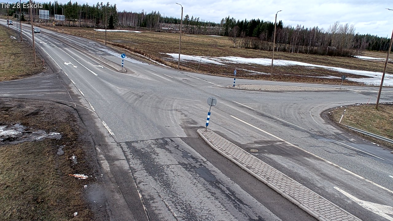 Weather Camera Image Road 28 Eskola, Kannus, Keski-Pohjanmaa