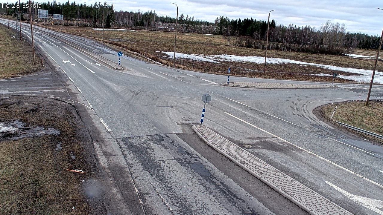 Weather Camera Image Road 28 Eskola, Kannus, Keski-Pohjanmaa