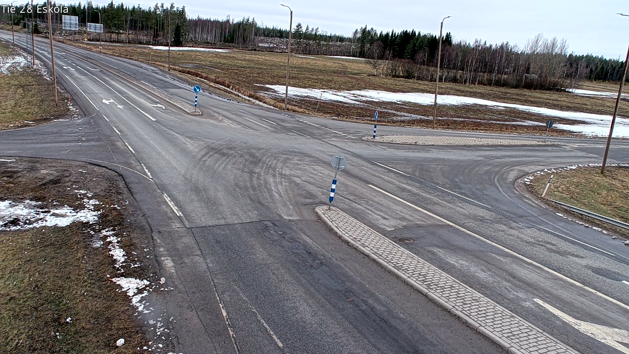 Weather Camera Image Road 28 Eskola, Kannus, Keski-Pohjanmaa