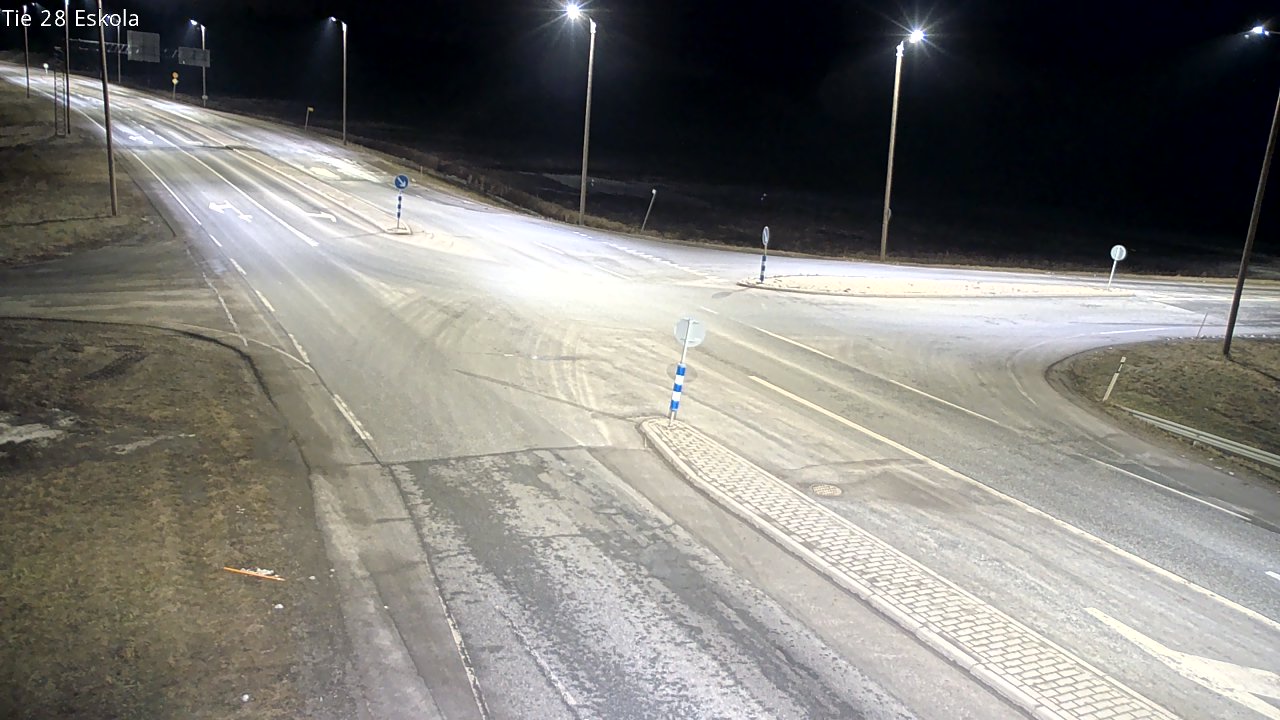 Weather Camera Image Väg 28 Eskola, Kannus, Keski-Pohjanmaa