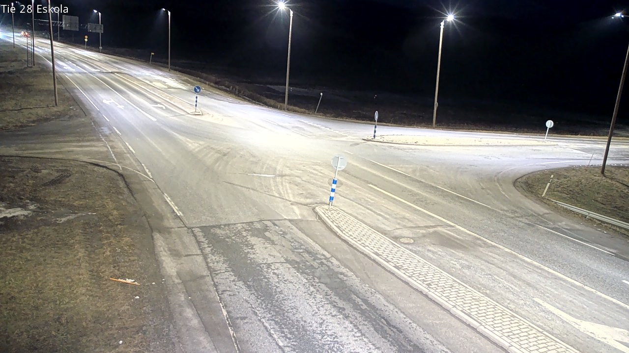Weather Camera Image Väg 28 Eskola, Kannus, Keski-Pohjanmaa