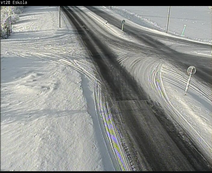 Weather Camera Image Väg 28 Eskola, Kannus, Keski-Pohjanmaa