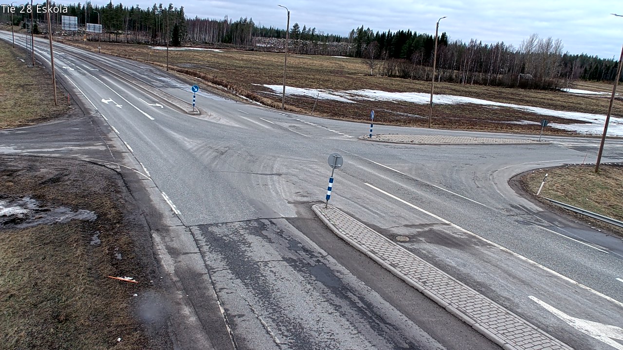 Weather Camera Image Väg 28 Eskola, Kannus, Keski-Pohjanmaa