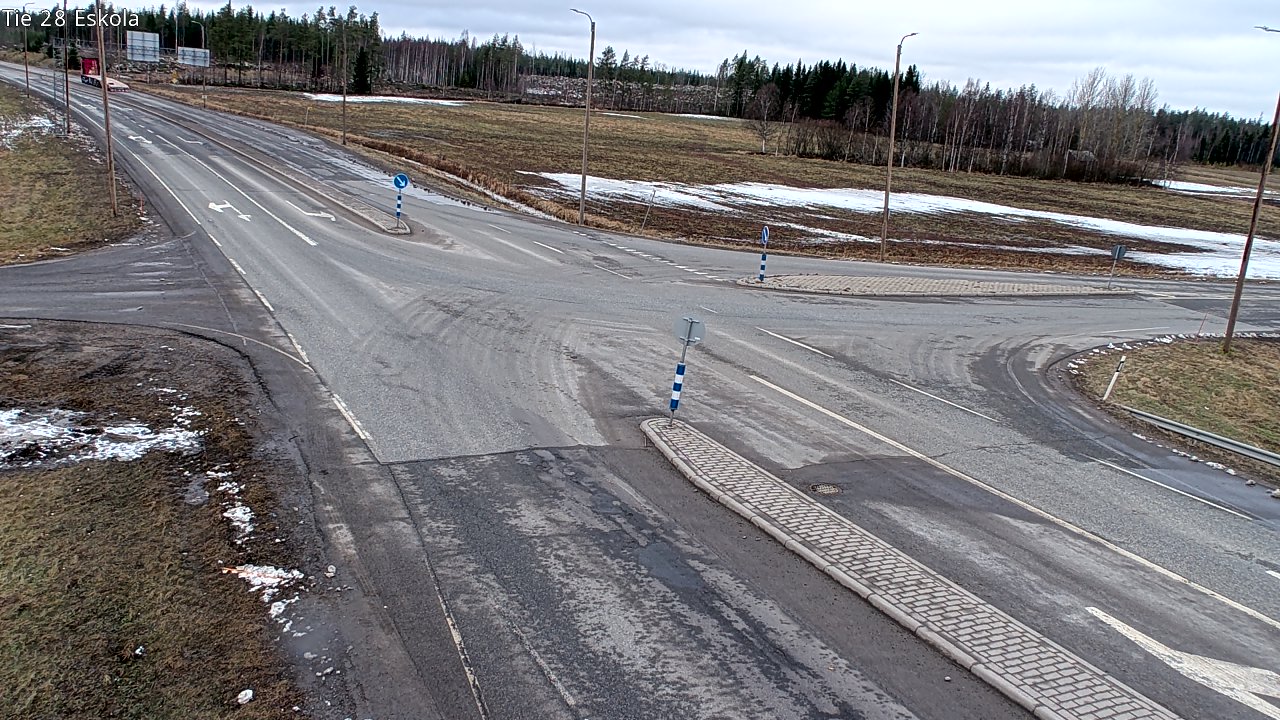 Weather Camera Image Road 28 Eskola, Kannus, Keski-Pohjanmaa