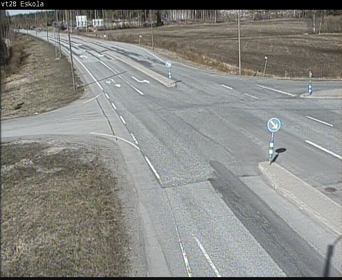 Weather Camera Image Väg 28 Eskola, Kannus, Keski-Pohjanmaa