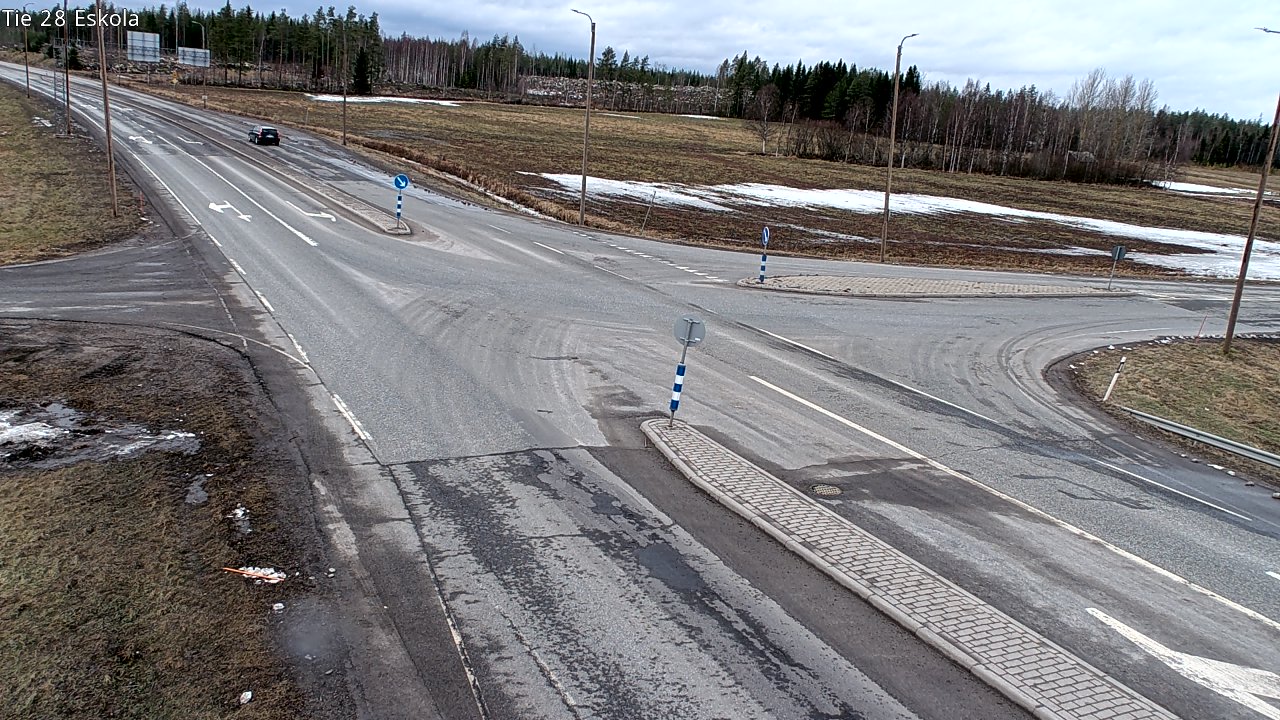 Weather Camera Image Road 28 Eskola, Kannus, Keski-Pohjanmaa