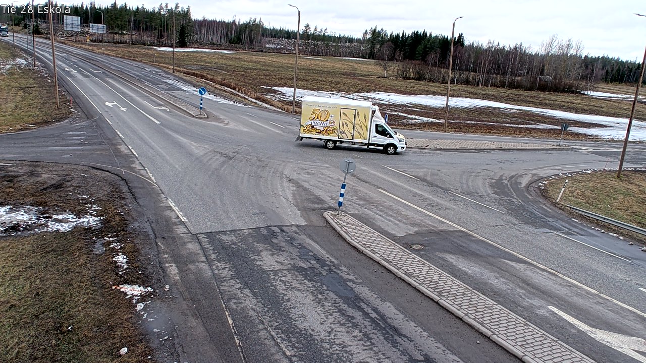 Weather Camera Image Road 28 Eskola, Kannus, Keski-Pohjanmaa
