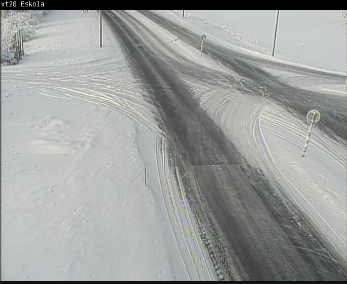 Weather Camera Image Väg 28 Eskola, Kannus, Keski-Pohjanmaa