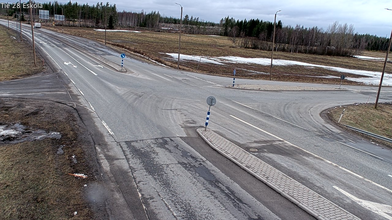 Weather Camera Image Road 28 Eskola, Kannus, Keski-Pohjanmaa