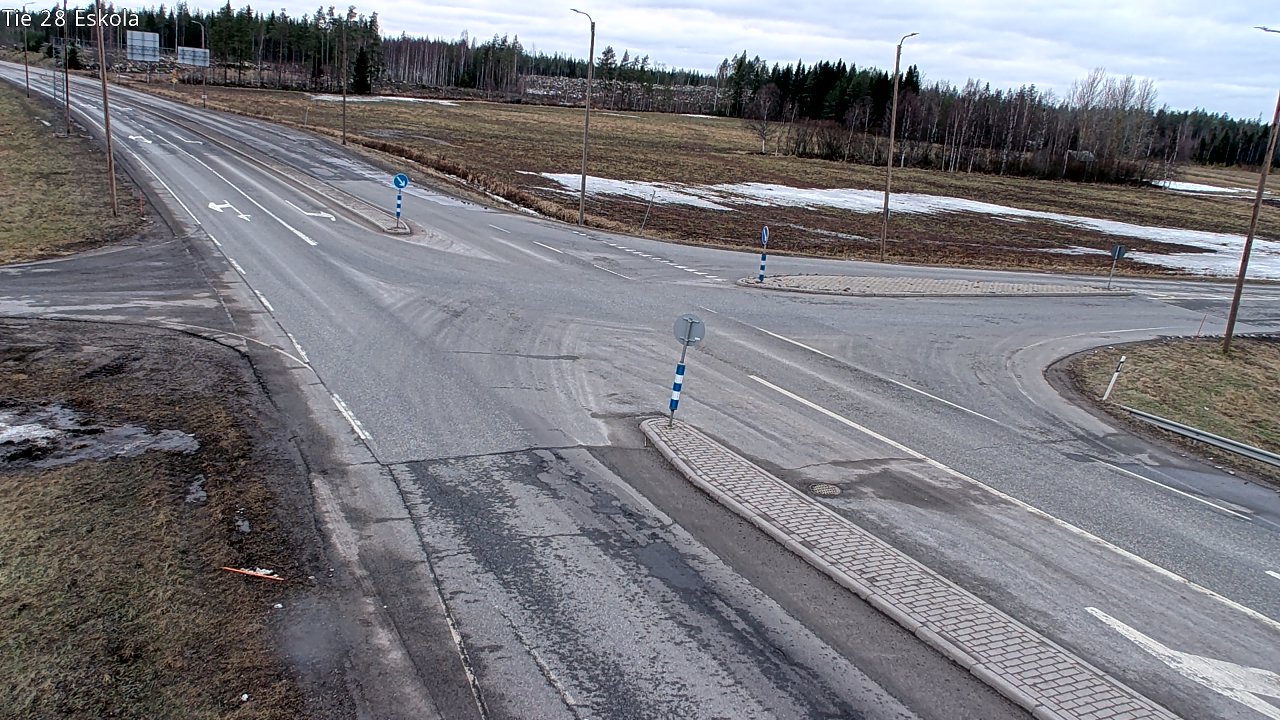 Weather Camera Image Väg 28 Eskola, Kannus, Keski-Pohjanmaa