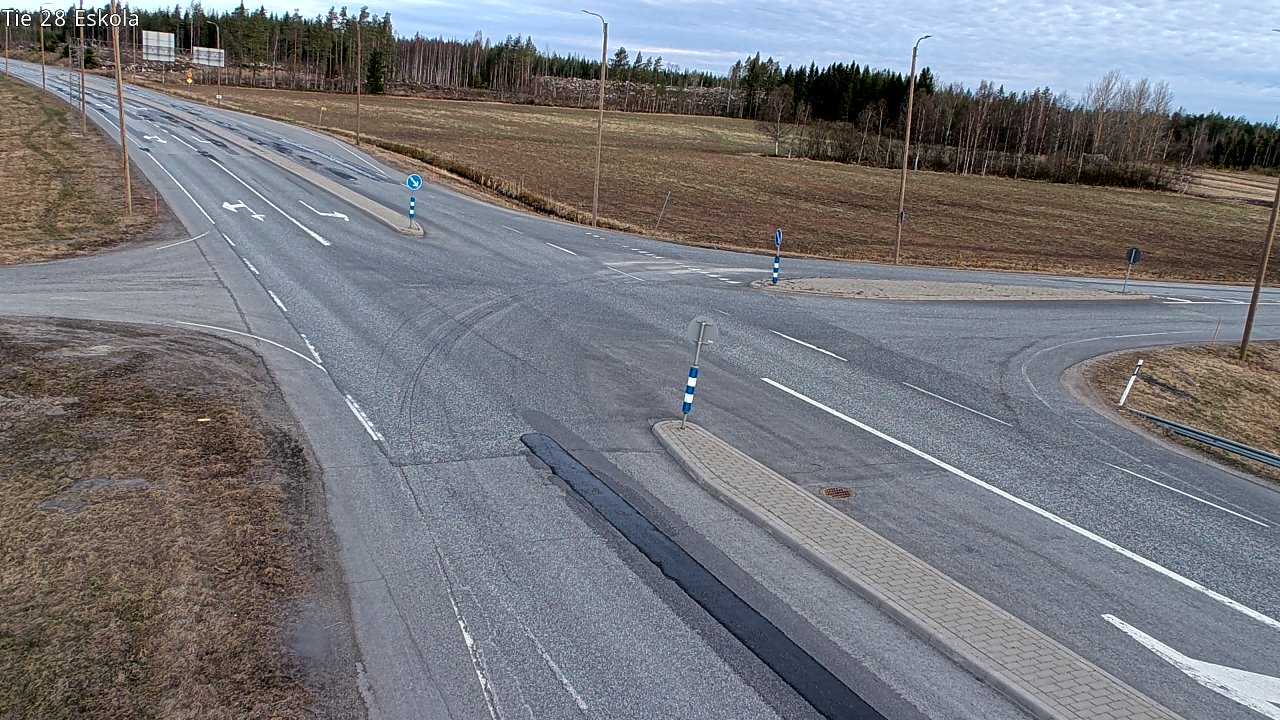 Weather Camera Image Road 28 Eskola, Kannus, Keski-Pohjanmaa