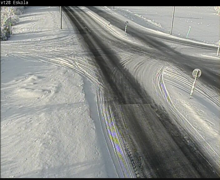Weather Camera Image Väg 28 Eskola, Kannus, Keski-Pohjanmaa