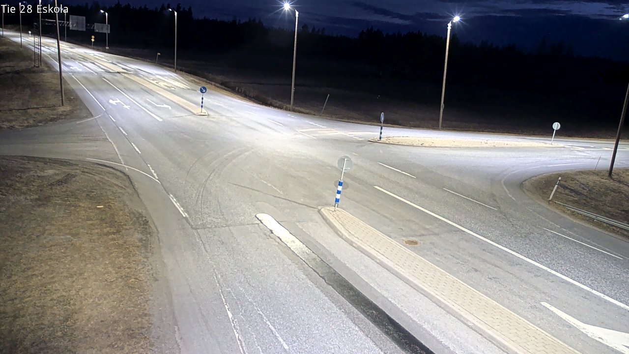 Weather Camera Image Väg 28 Eskola, Kannus, Keski-Pohjanmaa