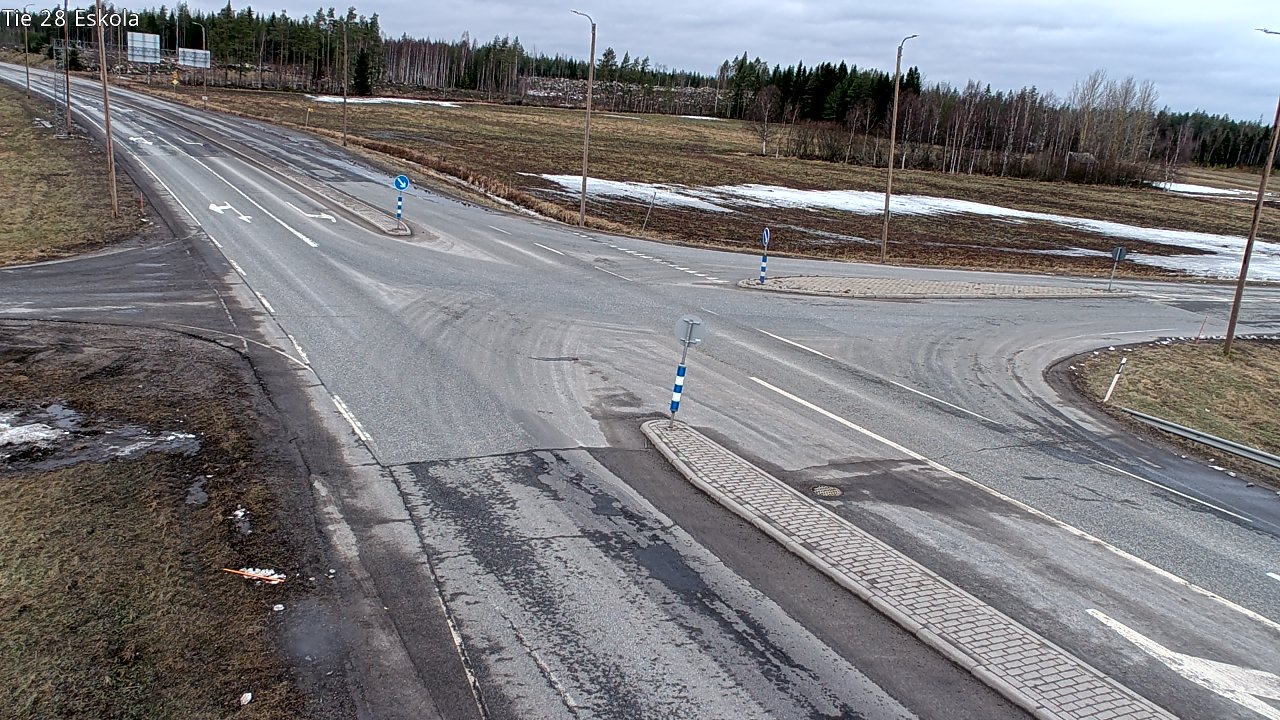 Weather Camera Image Road 28 Eskola, Kannus, Keski-Pohjanmaa