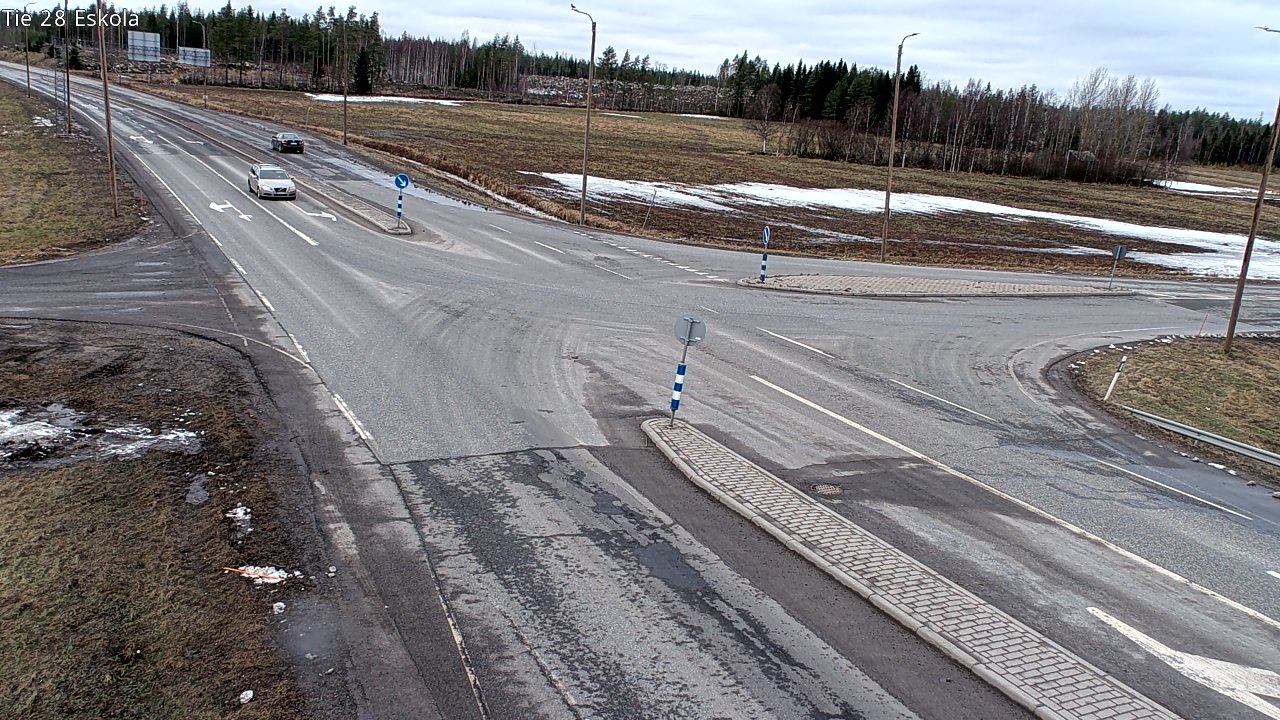 Weather Camera Image Road 28 Eskola, Kannus, Keski-Pohjanmaa