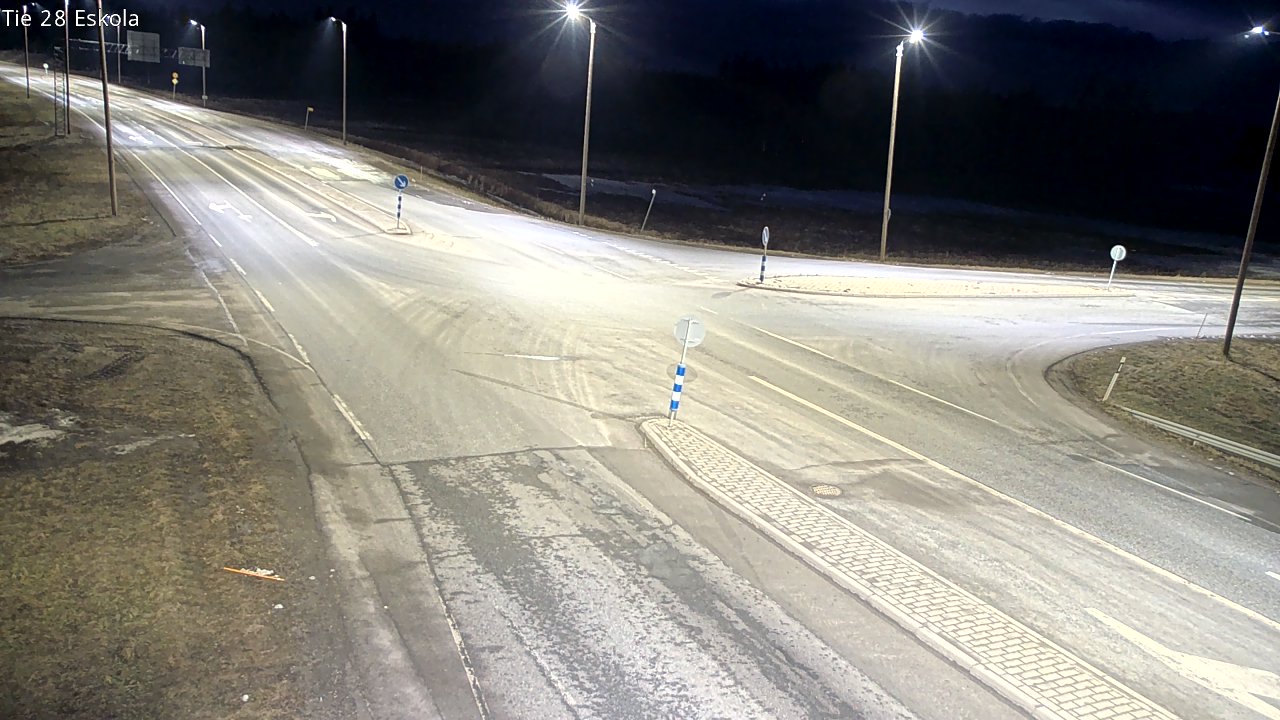 Weather Camera Image Väg 28 Eskola, Kannus, Keski-Pohjanmaa
