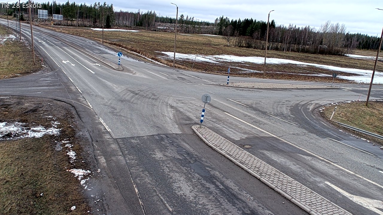 Weather Camera Image Road 28 Eskola, Kannus, Keski-Pohjanmaa