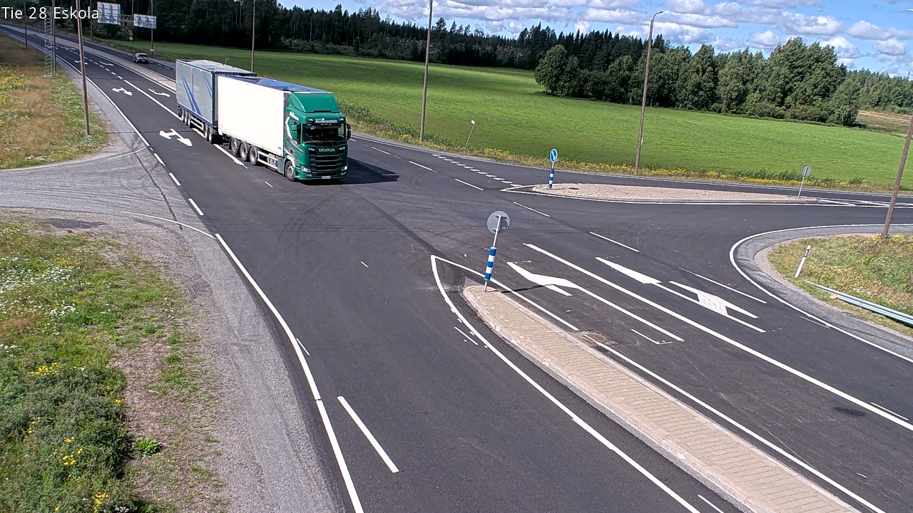 Kelikamerat Kuva Tie 28 Eskola, Kannus, Keski-Pohjanmaa