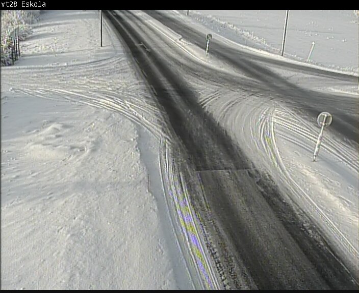Weather Camera Image Väg 28 Eskola, Kannus, Keski-Pohjanmaa