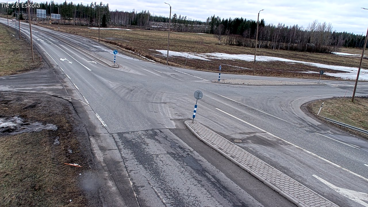 Weather Camera Image Väg 28 Eskola, Kannus, Keski-Pohjanmaa