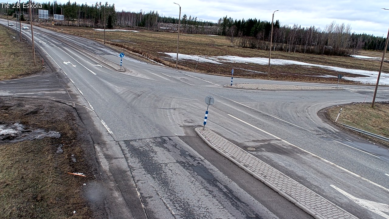 Weather Camera Image Road 28 Eskola, Kannus, Keski-Pohjanmaa