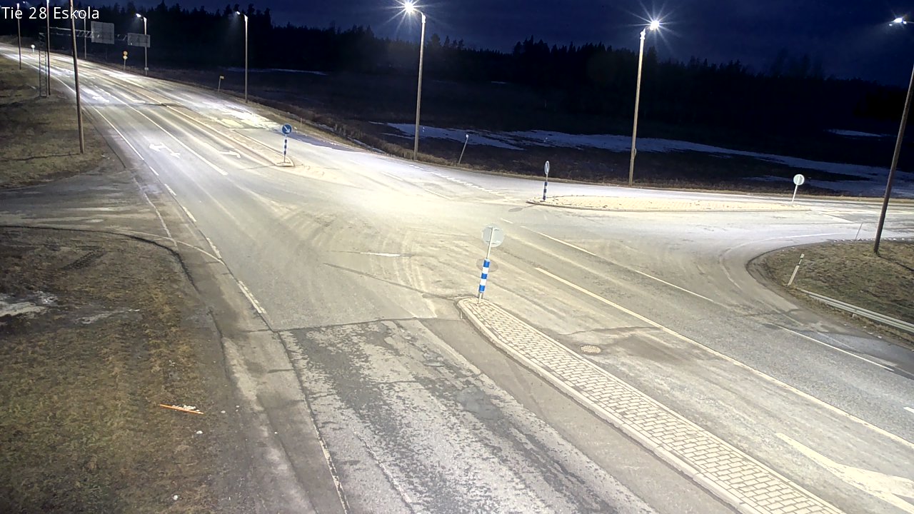Weather Camera Image Väg 28 Eskola, Kannus, Keski-Pohjanmaa