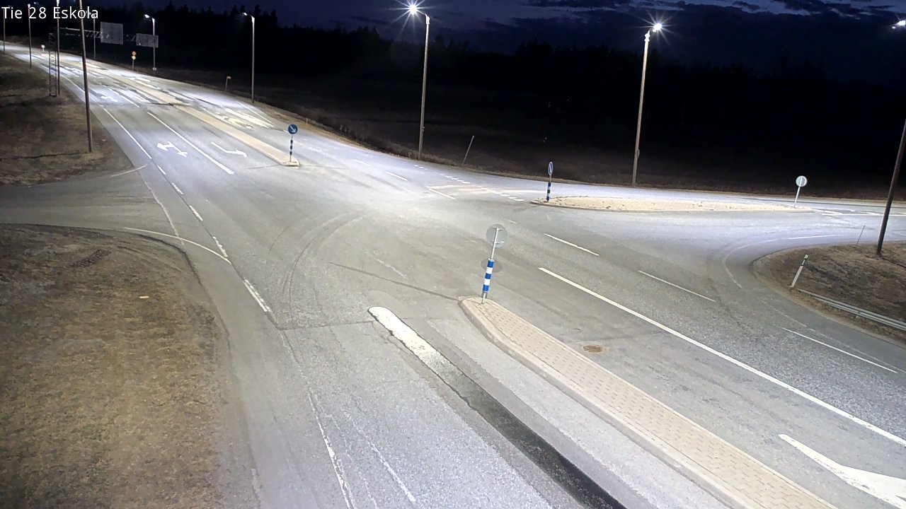 Weather Camera Image Väg 28 Eskola, Kannus, Keski-Pohjanmaa