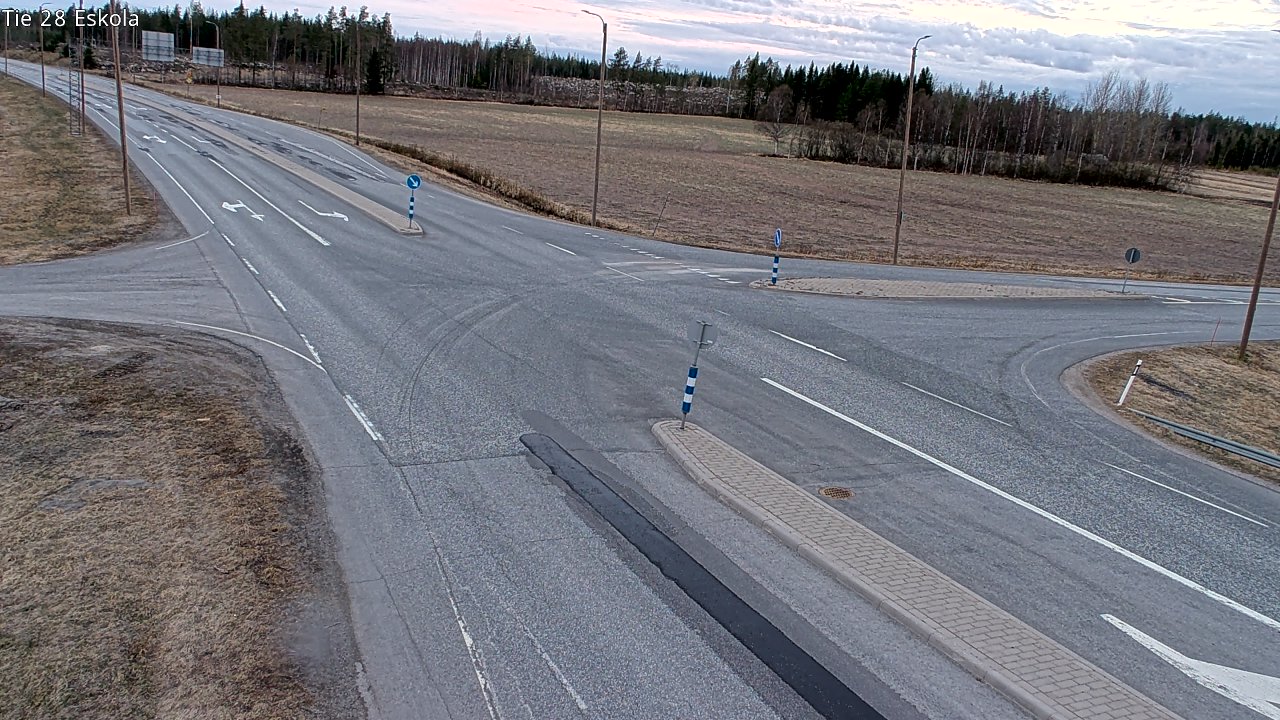 Weather Camera Image Väg 28 Eskola, Kannus, Keski-Pohjanmaa