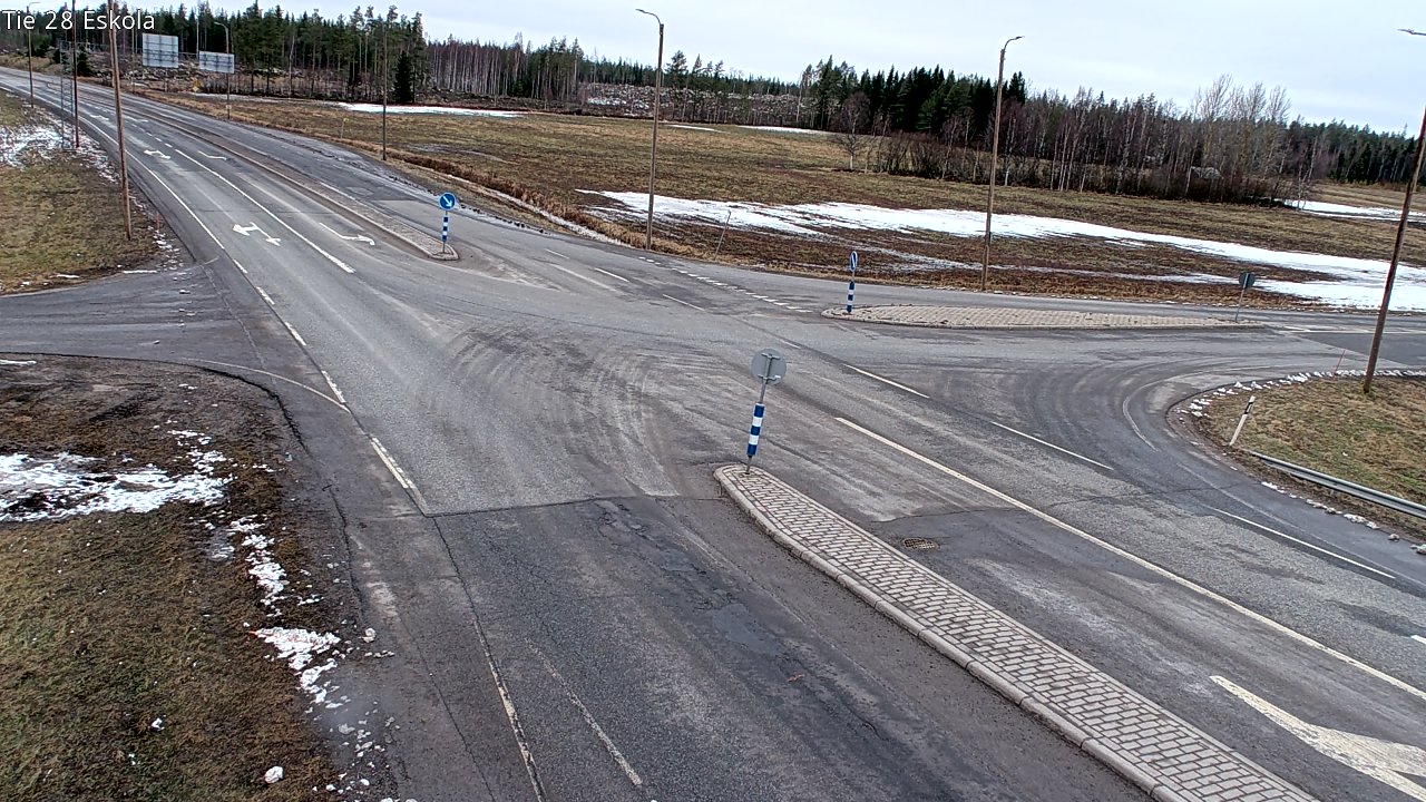 Weather Camera Image Road 28 Eskola, Kannus, Keski-Pohjanmaa