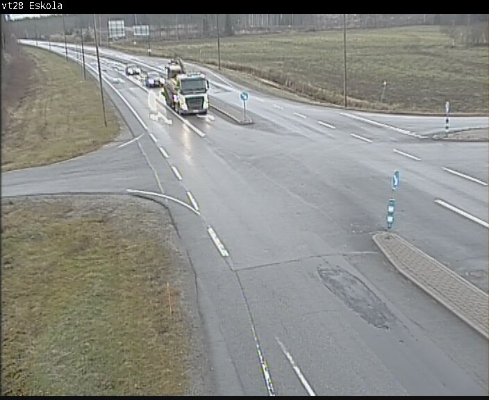 Weather Camera Image Väg 28 Eskola, Kannus, Keski-Pohjanmaa