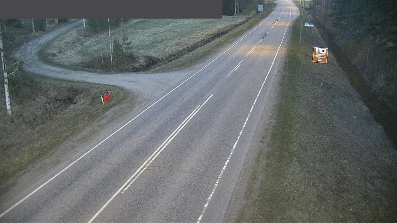 Weather Camera Image Väg 66 Kuortane, Kuortane, Etelä-Pohjanmaa