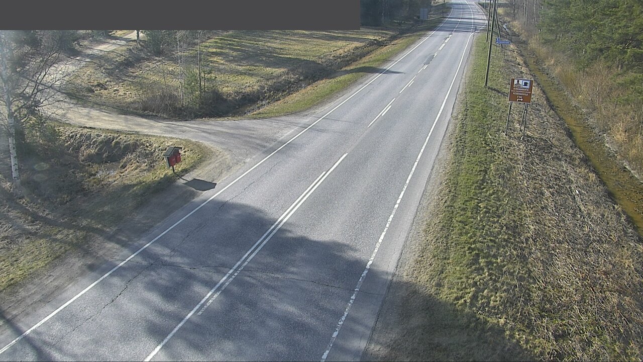 Weather Camera Image Väg 66 Kuortane, Kuortane, Etelä-Pohjanmaa
